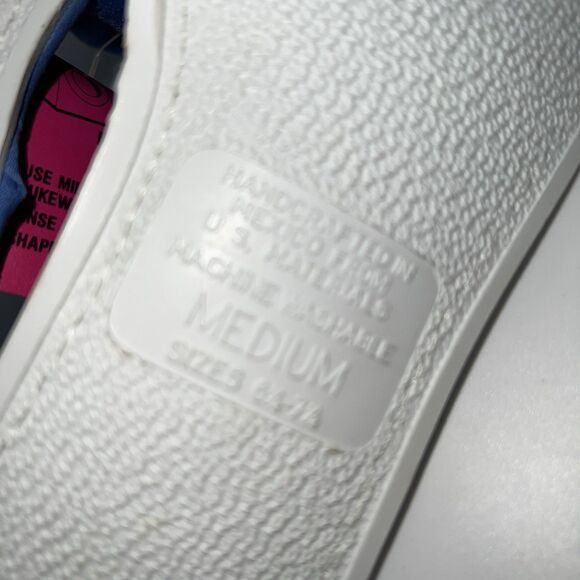 VTG Love Mates Velvety Blue Open Toe Flat 1970s Slip-On House Shoes-Washable-NOS - Picture 7 of 7